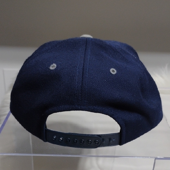 Authentic Drew Pearson Signed Dallas Cowboys Navy/Gray Snap Back Cap - Picture 4 of 11